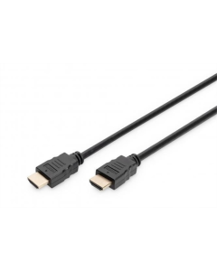Кабель HDMI DIGITUS HDMI (M/M), 4K@60Гц, Ultra HD, Premium, тип A w/Ethernet 2м Чорний (Black)