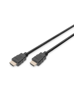 Кабель HDMI DIGITUS HDMI (M/M), High speed 1м Чорний (Black)