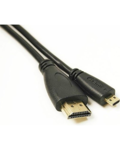 Кабель HDMI PowerPlant (KD00AS1242) HDMI-microHDMI v1.3, 2м Чорний (Black)