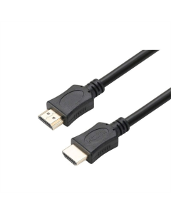 Кабель HDMI Prologix HDMI - HDMI V1.4 (M/M)  4K (PR-HDMI-HDMI-CCS -01-30-05m) 0.5м Чорний (Black)