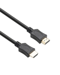 Кабель HDMI Prologix HDMI - HDMI V1.4 (M/M)  4K (PR-HDMI-HDMI-CCS -01-30-05m) 0.5м Чорний (Black)