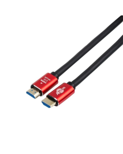 Кабель HDMI Atcom HDMI - HDMI V 2.0 (M/M), 4K 2м Червоний Чорний (Black Red)