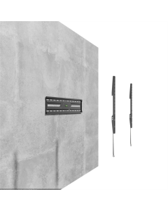 Кронштейн Gembird WM-86F-01 (VESA600х400) Чорний (Black)