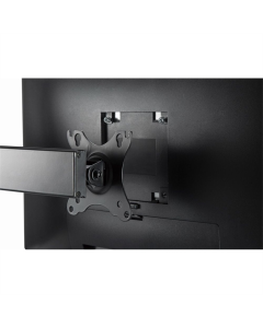 Кронштейн Gembird MS-D2-01 (VESA100х100) (для 2-х моніторів) Чорний (Black)