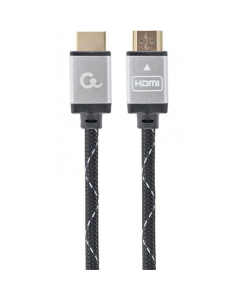 Кабель HDMI Cablexpert HDMI - HDMI V 2.0 (M/M) (CCB-HDMIL-3M) 3м Чорний Сірий (Black Grey)