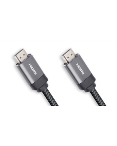 Кабель HDMI REAL-EL Premium HDMI - HDMI V 2.0 (M/M) (EL123500045) 1м Сірий (Grey)