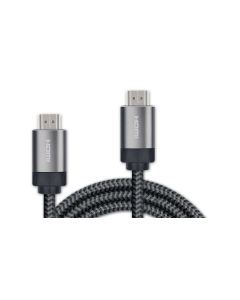 Кабель HDMI REAL-EL Premium HDMI - HDMI V 2.0 (M/M) (EL123500046) 2м Сірий (Grey)