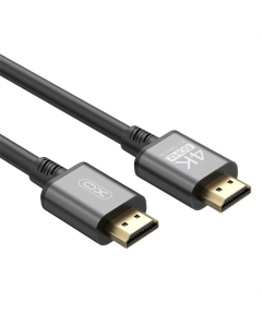 Кабель HDMI XO HDMI-HDMI V.2.0 Tranish (GB017A-HDMI.tranish) 3м Чорний (Black)