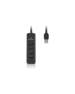 Type-C хаб REAL-EL HQ-175 4 порта Черный (Black)