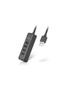 Type-C хаб REAL-EL HQ-175 4 порта Черный (Black)