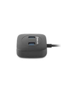 USB хаб REAL-EL HQ-187 4 порта Черный (Black)