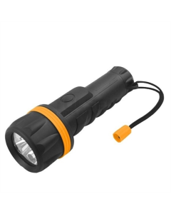 Ліхтарик ручний Tolsen, AAх2, 30лм, 7LED, IP62 Чорний (Black)