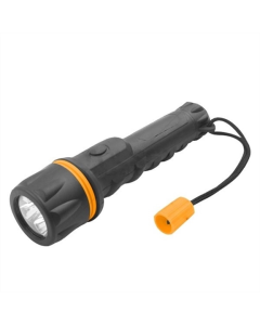 Фонарик ручной Tolsen, AAх2, 12лм, 3LED, IP62 Черный (Black)