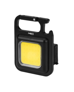 Ліхтарик ручний Neo Tools USB-C 500мА год 500лм 3Вт IPX4 Чорний (Black)