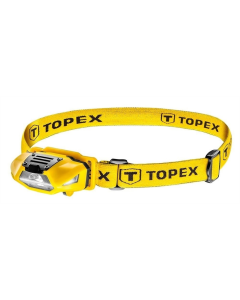 Ліхтарик налобний TOPEX, AAx1, 70лм Чорний (Black)