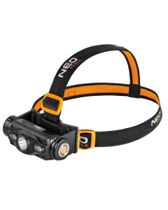 Фонарик налобный Neo Tools, 2000мАч, 1000лм, 10Вт IP20 Черный (Black)