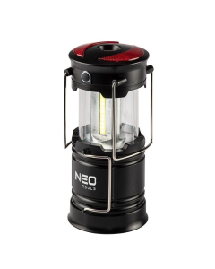 Фонарик для кемпінгу Neo Tools, ААx3, 200 люмен, 3 Вт Чорний (Black)