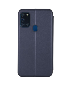 Чехол кейс для Samsung A21s Classy Синий (Темно-синий)