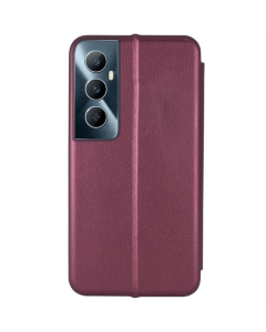 Чехол-кейс для Realme C65 Classy Бордовый (Bordo)