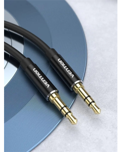 Кабель AUX Vention (BAXBD) 0.5м Чорний (Black)