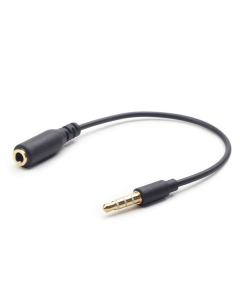 Кабель AUX Gembird CCA-419 0.18м Чорний (Black)
