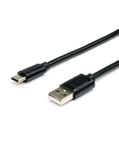 USB-кабель Atcom USB - USB Type-C 1.8м Черный (Black)