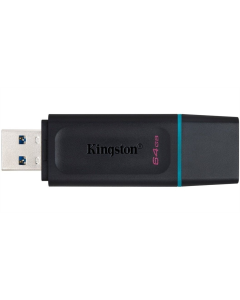 USB флеш-накопитель 64 Гб Kingston DataTraveler Exodia USB3.2 2 штуки (2 шт) Черный (Black Blue)