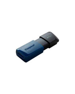 USB Флеш 64Gb Kingston DataTraveler Exodia M USB3.2 (DTXM/64GB-2P) (2шт) Чорна (Black Blue)