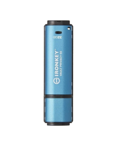 USB флеш-накопитель 32 Гб Kingston IronKey Vault Privacy 50 USB3.2 синего цвета (Blue)
