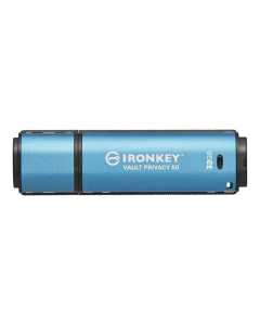 USB Флеш  32Gb Kingston IronKey Vault Privacy 50 USB3.2 Блакитна (Blue)