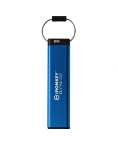 USB Флеш 32Gb Kingston IronKey Keypad 200 USB3.2 Блакитна (Blue)
