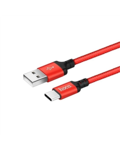 USB-кабель Hoco X14 Times Speed USB - USB Type-C 1м Красный (Red)