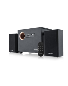 Колонки мультимедийные MICROLAB M-105R 2.1, 10W Черные (Black)