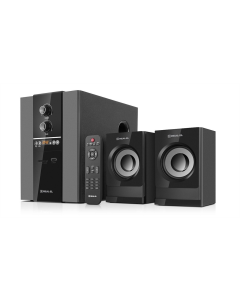 Колонки мультимедийные REAL-EL M-355 Черные (Black)
