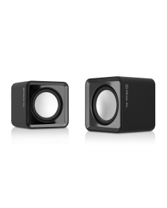 Колонки мультимедийные REAL-EL S-10 Черные (Black)