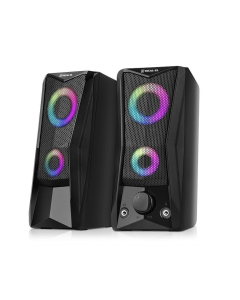 Колонки мультимедийные REAL-EL S-107 Черные (Black)