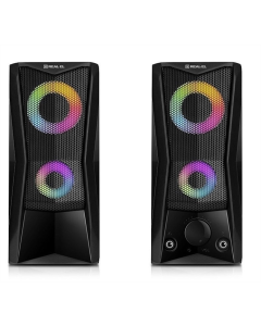 Колонки мультимедийные REAL-EL S-107 Черные (Black)