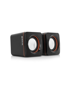 Колонки мультимедийные REAL-EL S-13 Черные (Black)