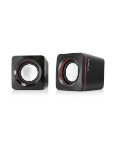 Колонки мультимедийные REAL-EL S-13 Черные (Black)