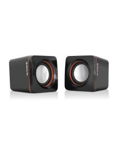 Колонки мультимедийные REAL-EL S-13 Черные (Black)