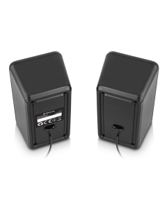 Колонки мультимедийные REAL-EL S-130 Черные (Black)