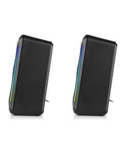 Колонки мультимедийные REAL-EL S-130 Черные (Black)