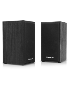 Колонки мультимедийные REAL-EL S-202 Черные (Black)