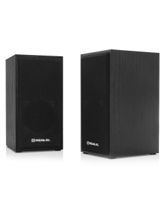 Колонки мультимедийные REAL-EL S-202 Черные (Black)