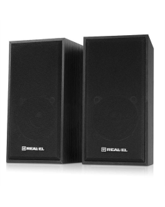 Колонки мультимедійні REAL-EL S-202 Чорні (Black)