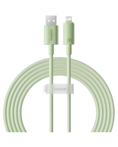 USB-кабель Baseus Habitat Series Fast Charging USB to Lightning 2.4A (2м) Зеленый (Green)