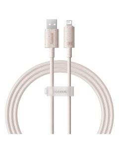 USB-кабель Baseus Habitat Series Fast Charging USB to Lightning 2.4A (2м) Рожевый (розовый)