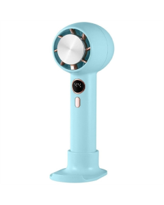 Портативный вентилятор с дисплеем YL007 2000 мАч Синий (Blue)