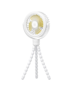 Вентилятор портативний Usams US-ZB021 ZB289 Baby Stroller fan 2000mAh Білий (White)