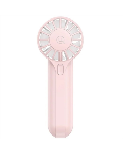 Портативный вентилятор Usams ZB288 Handheld mini fan 1200 mAh Розовый (Pink)